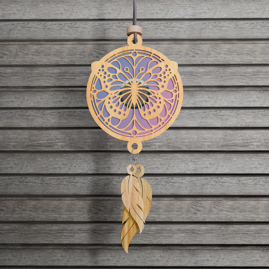 Butterfly Suncatcher SVG, DXF, PNG, Pdf, Butterflies Ornament Sun Catcher, Laser Cutter Silhouette Vector Clip Art, Cutting Files, LPP1