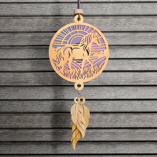 Horse Suncatcher Download File/Instant Download Western Suncatcher/Laser Download File/ Laser Cut File SVG DXF/Horse Gelding Laser